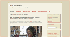 Desktop Screenshot of janessnickarbod.com