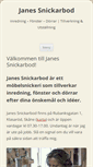 Mobile Screenshot of janessnickarbod.com