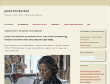Tablet Screenshot of janessnickarbod.com